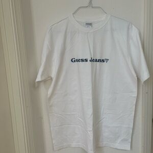 Guess White Crew Neck T-Shirt